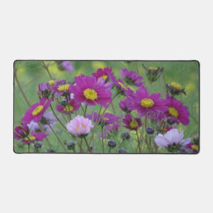 Cosmea Wild Blume Desk Mat Schreibtischunterlage