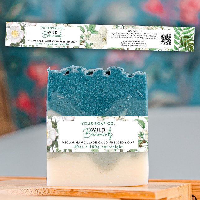 Cosmetic Bar Soap Band Produktkennzeichnung (Von Creator hochgeladen)