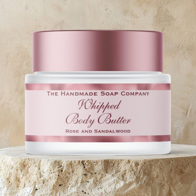Cosmetics Body Butter Pink Foil and Pink Jar  (Von Creator hochgeladen)