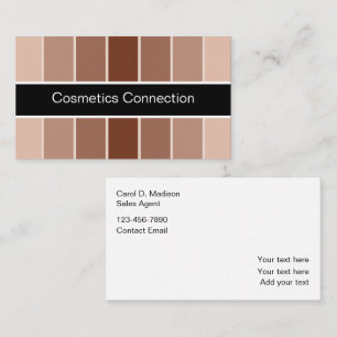 Cosmétique Beauty Maquillage Cartes de visite