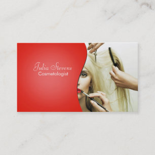 Cosmetologist-Visitenkarte Visitenkarte