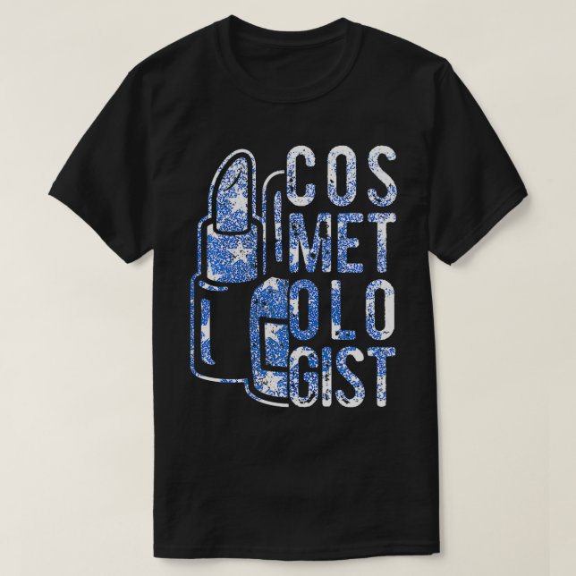 Cosmetology Graduate Licensed Cosmetologist  T-Shirt (Design vorne)