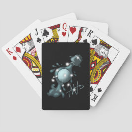 Cosmic Aquarius Uranus Zodiac Spielkarten