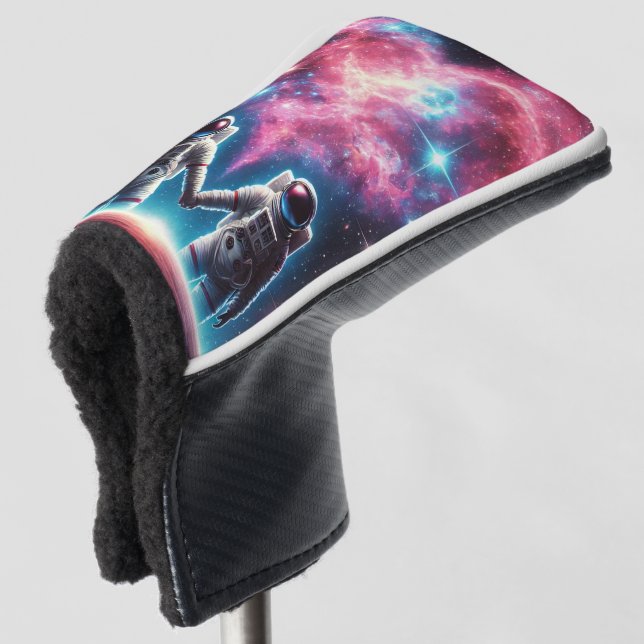 Cosmic Astronaut Golf Club Head Cover Golf Headcover (3/4 Vorderseite)