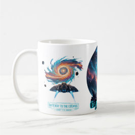 Cosmic Astronaut Unknown Space Explorer Deep Mug Kaffeetasse