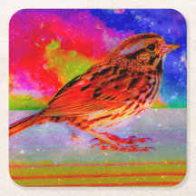 Cosmic Bird Dreamscape Art Print"