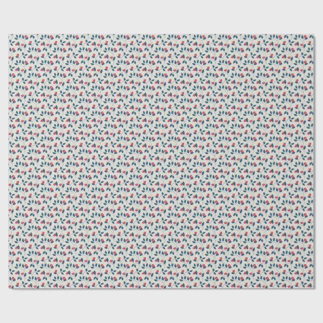 Cosmic Bloom Trailing Geschenkpapier (Flach)