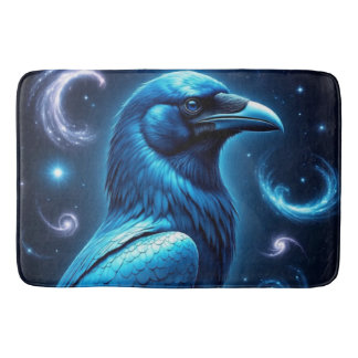 Cosmic Blue Raven Badematte