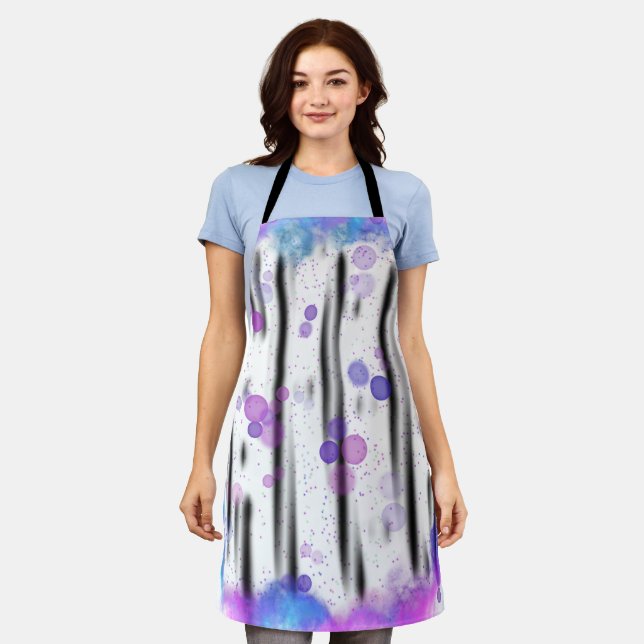 Cosmic Bubble Flow Schürze (Getragen)