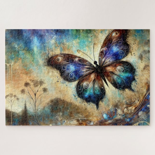 Cosmic Butterfly Fantasy Artwork (Horizontal)
