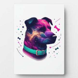 Cosmic Canine Graphic Tee Fotoplatte