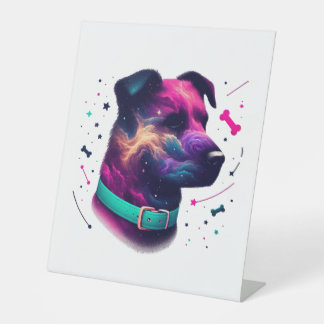 Cosmic Canine Graphic Tee Sockelschild