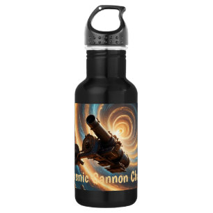 Cosmic Cannon Chaos Edelstahlflasche
