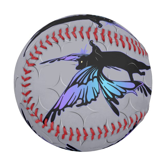 Cosmic Cat Star Baseball (Vorderseite Links)
