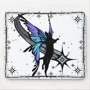 Cosmic Cat Star Mousepad