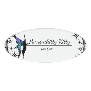 Cosmic Cat Star Namenschild