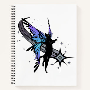 Cosmic Cat Star Notizbuch