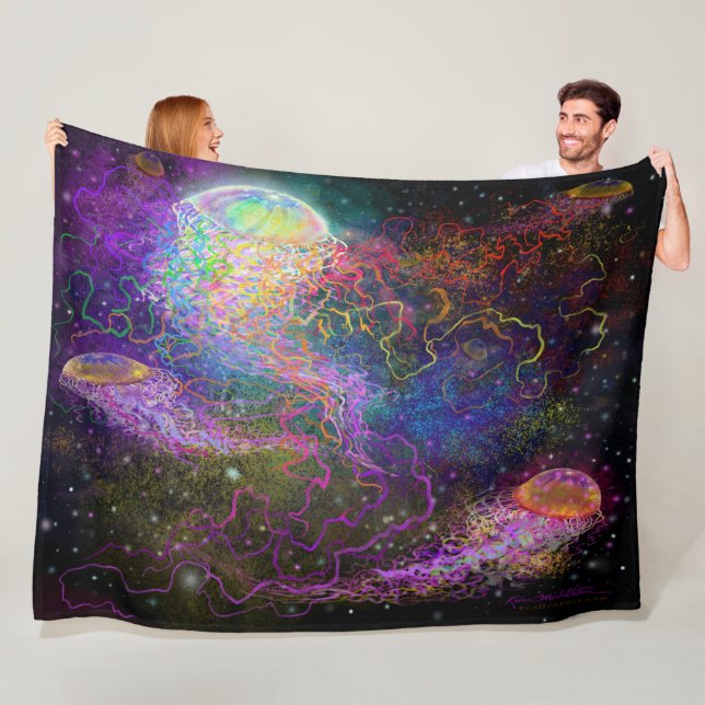 Cosmic Celebration Fleece Blanket (Beispiel)