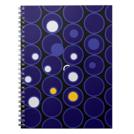 Cosmic Circle Spiral Notebook Notizblock