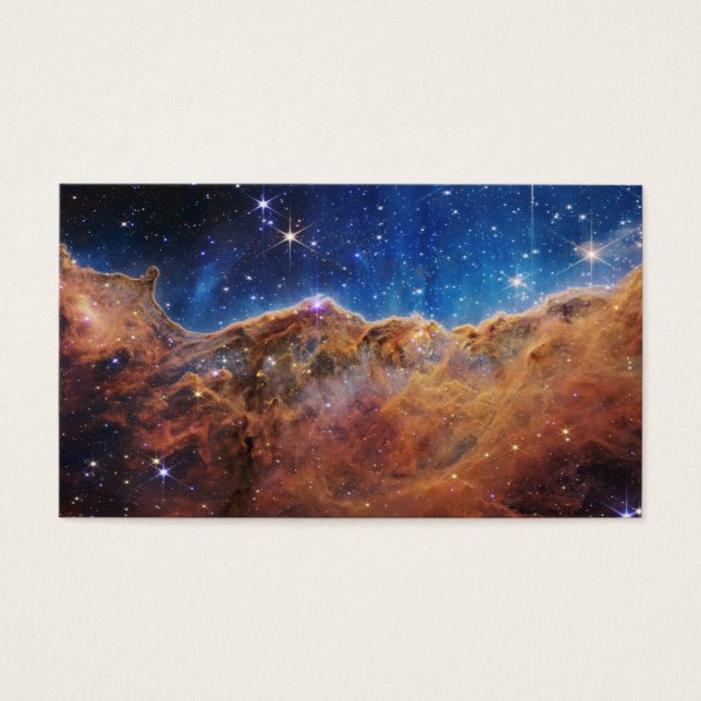 Cosmic Cliffs Carina Nebula Space Webb Telescope  (Vorderseite)