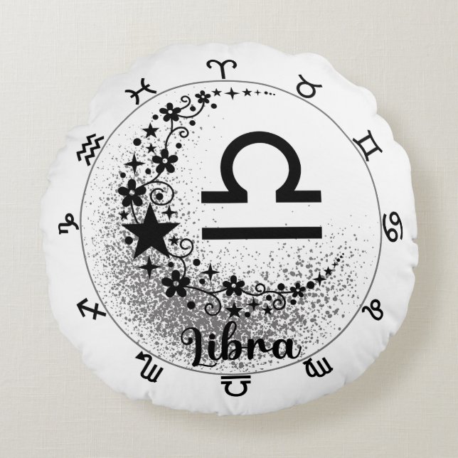 Cosmic Comfort Cushion: Einweihung der inneren Lib Rundes Kissen (Vorderseite)
