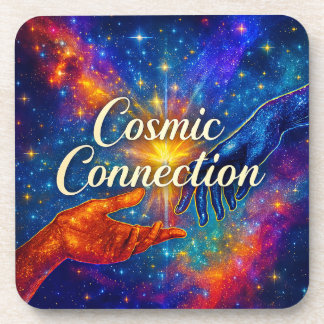 🪐 Cosmic Connection Coaster Getränkeuntersetzer