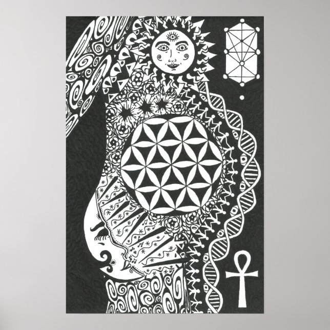 Cosmic Creatrix Poster (Vorne)