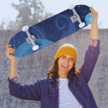 Cosmic Cruiser Galaxy Style Skateboard<br><div class="desc">Mit unserem Cosmic-Skateboard-Deck die Sterne reiten,  mit unserem dynamischen Decke-Design Ihre Skaten zur Galaxie bringen</div>