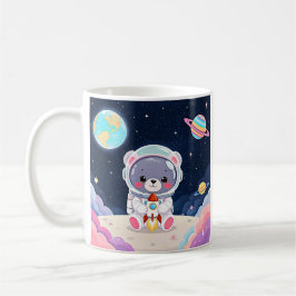 Cosmic Cuddle Astronaut Bear Kaffeetasse