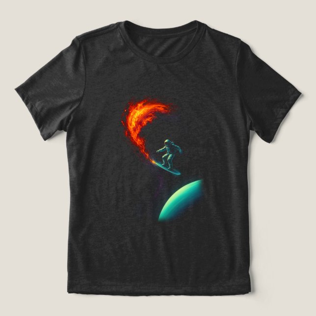 Cosmic Divergence Tri-Blend Shirt (Design Vorderseite)