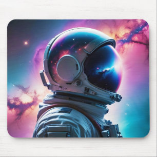 Cosmic Double Exposure Space Infinity Universe Art Mousepad