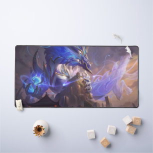 Cosmic Dragon Gaming Desk Mat Personalisierbar Schreibtischunterlage