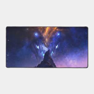 Cosmic Dragon Gaming Desk Mat Personalisierbar Schreibtischunterlage