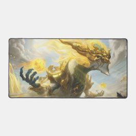 Cosmic Dragon Gaming Desk Mat | Personalisierbar Schreibtischunterlage