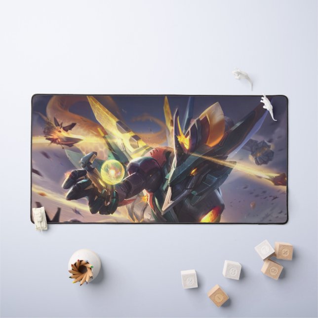 Cosmic Dragon Gaming Desk Mat | Personnalisable  (Tableau pour enfants)