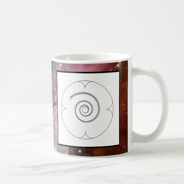 Cosmic Electromagnetic Life Energy Kaffeetasse (Rechts)