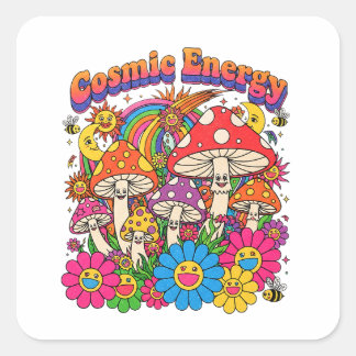 COSMIC ENERGY MASHROOM Aufkleber