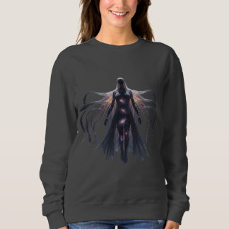 Cosmic Enigma Jumper: Gothic Spooky Ästhetik Sweatshirt