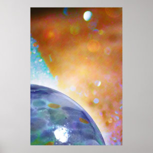 Cosmic Evolution Fine Art Print Poster