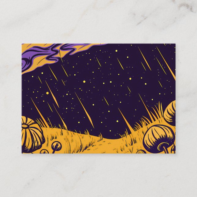 Cosmic Fields Begleitkarte (Vorderseite)