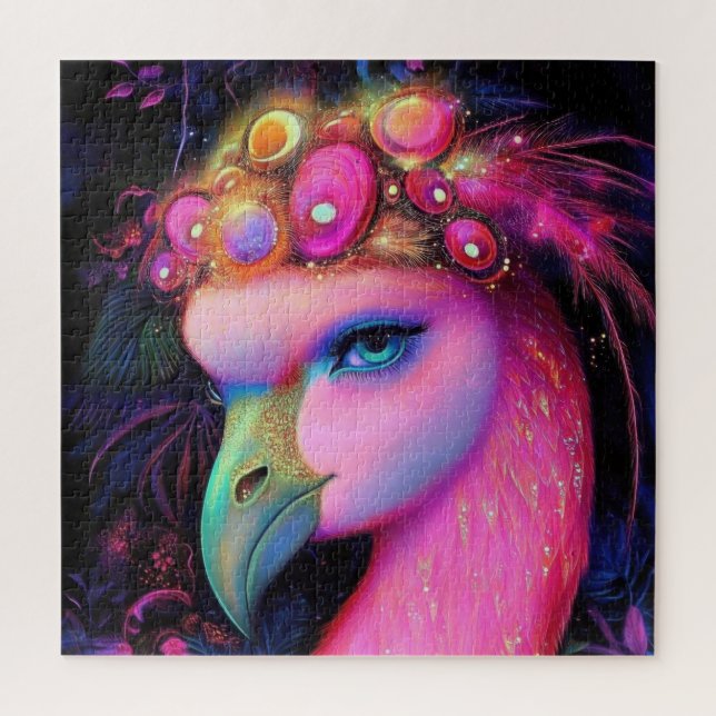 Cosmic Flamingo Queen (Vertikal)