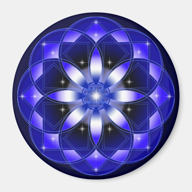 Cosmic Flower Magnet (Vorne)