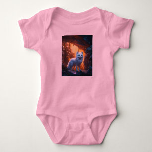 Cosmic Fluff Baby Bodysuit - Adorable Alien Compan Strampler