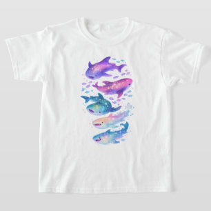 Cosmic Galaxy Haie T-Shirt