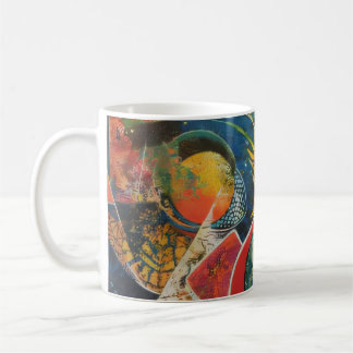Cosmic Garden Abstract Art Coffee Mug Kaffeetasse