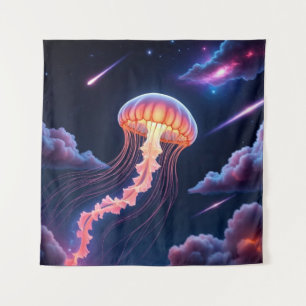 Cosmic Glows Wandteppich