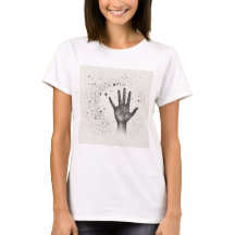 Cosmic Hand in Starry Galaxy – Surreal Spiritual S