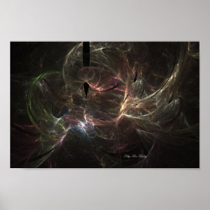 Cosmic Hearts by Kitty Ann Poster