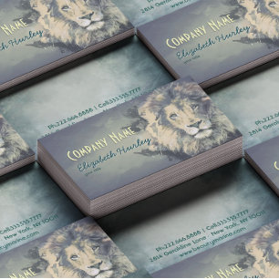 COSMIC LION KING   Cartes de visite personnalisés