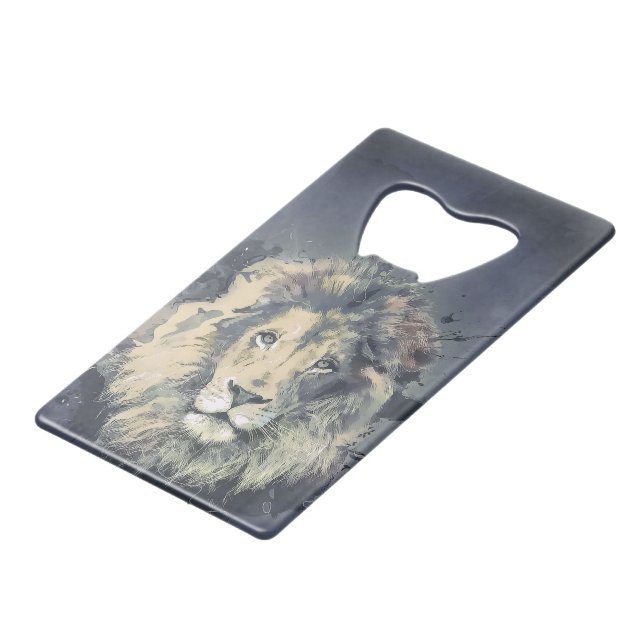COSMIC LION KING |Ouverture de bouteille de carte  (Devant Angle)